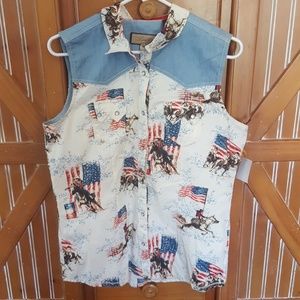 Western shirt rodeo nbha barrel racing